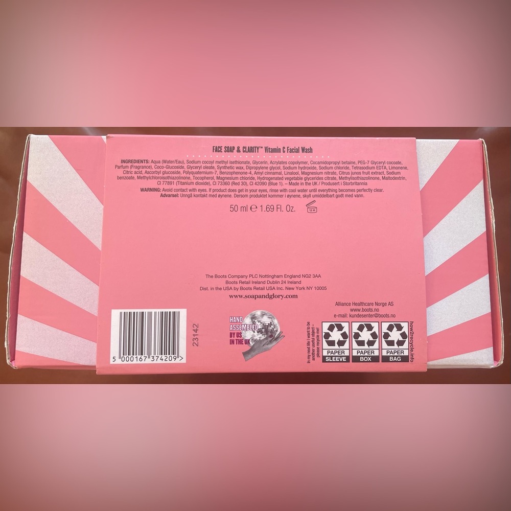 BNIB!Soap & Glory Pick of the Pink Gift Set Original Pink,Rose & Bergamot 😻💖🫧🎁🛍️ - Picture 7 of 15